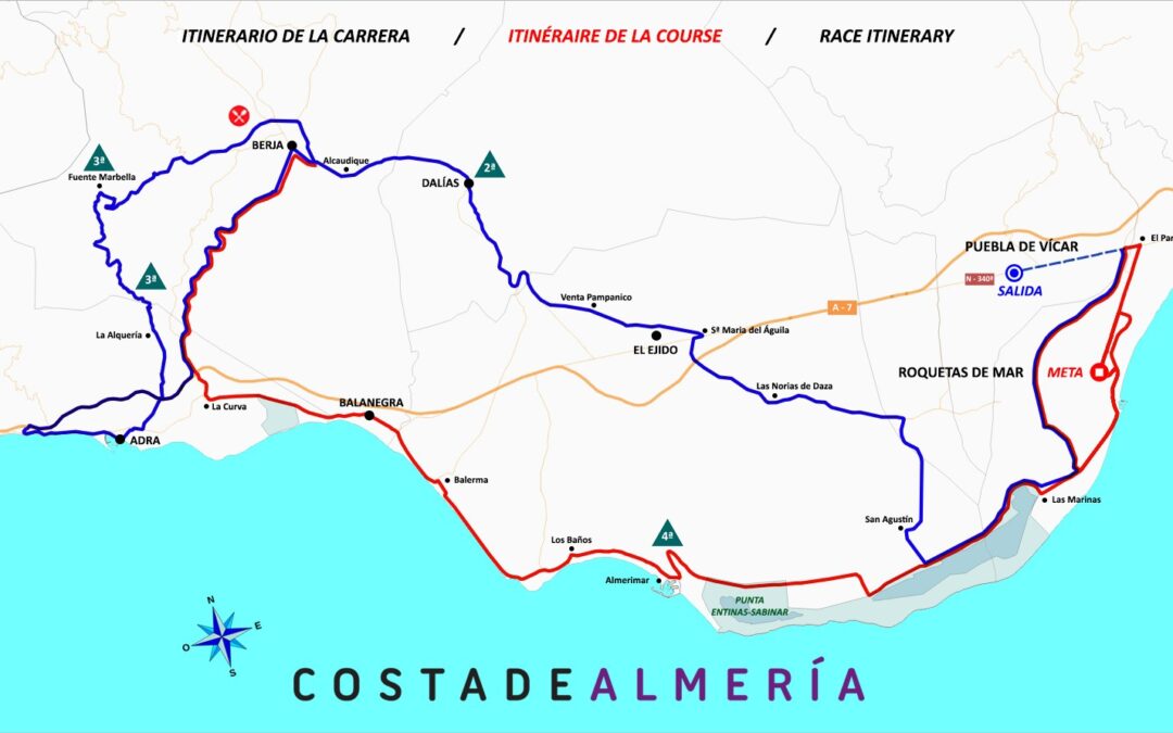 La Clásica de Almería 2024 presenta su recorrido oficial